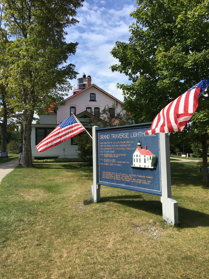 Grand Traverse Lighthouse - Sept 2017 Photo (newer photo)
